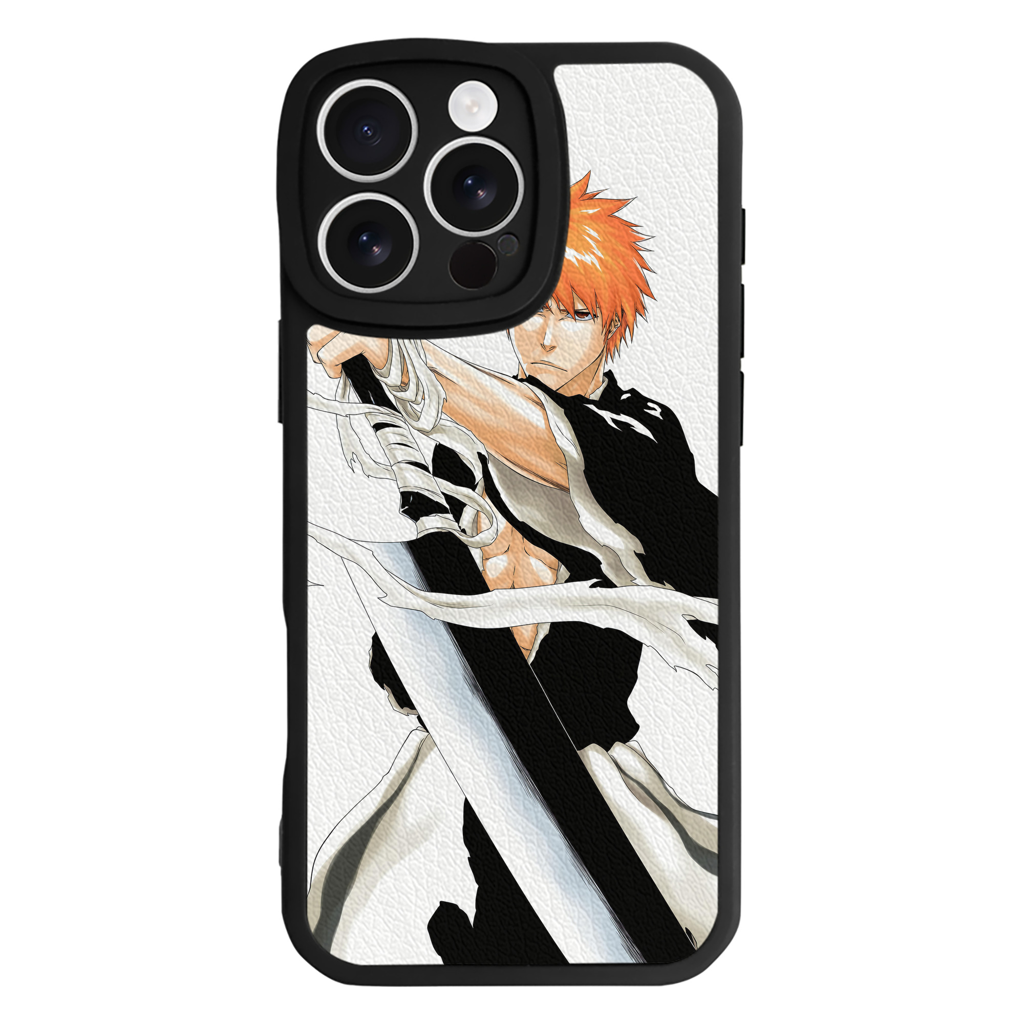 （画像用） ブリーチ BLEACH 【iPhone 16シリーズ対応】シリコンスマホケース（レザー調） 材質：シリコン